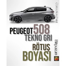 Flea Market Peugeot 508 Tekno Gri - Kca - Çizik Giderici Fırçalı Rötuş Boyası 20 ml