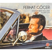 Plak İstasyonu (Müzik CD Sidir - Plak Değildir) CD Ferhat Göçer Düştüm Ben Yollara Yıllarım Gitti CD