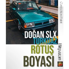 Flea Market Doğan Slx - Turkuaz Profesyonel Otomobil Çizik Taş Izi Giderici Rötüş Boyası 20ML