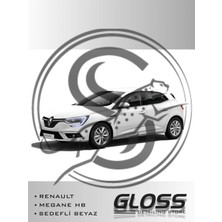Flea Market Renault Megane Hb Beyaz Qnc - Profesyonel Rötuş Boyası 20/20 Ml.çift Şişe