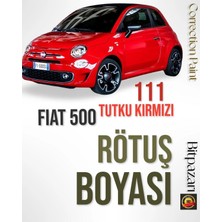 Flea Market Fiat 500 & Panda - 111 Tutku Kırmızı , Rötüş Boyası 20ML