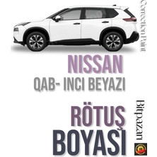 Flea Market Nıssan X-Traıl - Inci Beyaz Otomobil Çizik Taş Izi Giderici Rötüş Boyası 20+20ML Çift Şişe