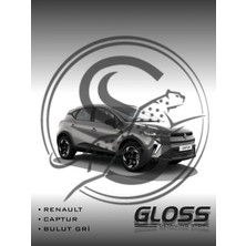 Flea Market Renault Captur Bulut Gri Kng - Profesyonel Çizik ve Taş Izi Giderici Rötuş Boyası 30ML.