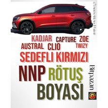 Flea Market Renault Nnp Sedefli Alev Kırmızı - Profesyonel Rötuş Boyası Çift Şişe 20ML.