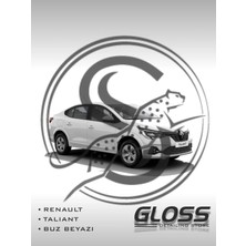 Flea Market Renault Taliant Buz Beyazı 369 - Profesyonel Çizik ve Taş Izi Giderici Rötuş Boyası 30ML.