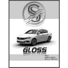 Flea Market Fiat Egea Bulut Beyaz 249D Uyumlu - Profesyonel Çizik ve Taş Izi Giderici Rötuş Boyası 30ML.