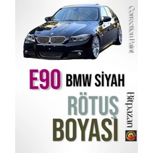 Flea Market Bmw E90 Siyah 668 - Çizik Taş Izi Giderici Kendin Yap Fırçalı Rötüş Boyası 20ML
