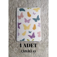 Keskin Color Mopak A-5 96 Yaprak Çizgili Telli Karton Kapak Lise Defter