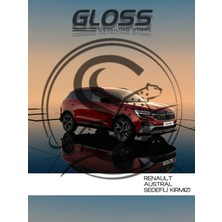 Flea Market Renault Austral Sedefli Alev Kırmızı Nnp - Profesyonel Rötuş Boyası Çift Şişe 20ML/20ML.