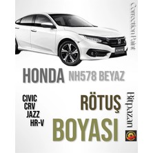 Flea Market Honda Civic , Jazz , Cr-V , Hr-V - Uyumlu NH578 Beyaz Rötüş Boyası 20 Ml,