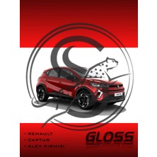 Flea Market Renault Captur Uyumulu Sedefli Alev Kırmızı Nnp - Profesyonel Rötuş Boyası Çift Şişe 20/20ML.