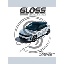 Flea Market Opel Corsa Arktis (Alp) Beyazı G20 - Profesyonel Çizik ve Taş Izi Giderici Rötuş Boyası 30ML.