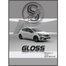 Flea Market Renault Clio 369 Uyumlu Buz Beyazı - Profesyonel Çizik ve Taş Izi Giderici Rötuş Boyası 30ML.