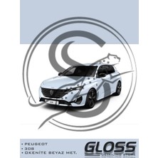 Flea Market Peugeot 308/E308 Okenit Beyaz Esu - Profesyonel Çizik ve Taş Izi Giderici Rötuş Boyası 20ML.