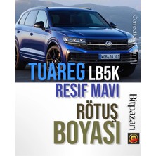 Flea Market Vw Tuareg Resif Mavi LB5K - Profesyonel Çizik ve Taş Izi Giderici Rötuş Boyası 20ML.