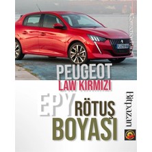 Flea Market Peugeot Law Kırmızı Epy - Çizik Giderici Fırçalı Rötuş Boyası 20 ml