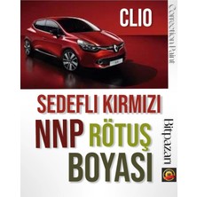 Flea Market Renault Clio Nnp Sedefli Alev Kırmızı - Profesyonel Rötuş Boyası - 20 20ML Çift Şişe