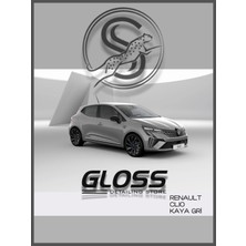 Flea Market Renault Clio Kqj Uyumlu Kaya Gri - Çizik ve Taş Izi Giderici Rötuş Boyası 30ML.