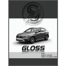Flea Market Egea Cross Kurşun Gri 695A - Profesyonel Çizik ve Taş Izi Giderici Rötuş Boyası 30ML.