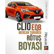 Flea Market Renault Clio Mercan Turuncu - Eqb - Otomobil Sedefli Rötüş Boyası 20+20ML Çift Şişe