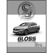 Flea Market Fiat Egea Mistik Gri 612 Uyumlu - Profesyonel Çizik ve Taş Izi Giderici Rötuş Boyası 30ML.