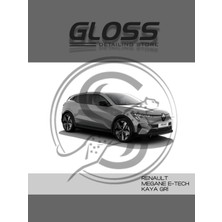 Flea Market Renault Megane E-Tech Kqj Uyumlu Kaya Gri - Çizik ve Taş Izi Giderici Rötuş Boyası 30ML.