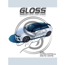 Flea Market Opel Astra Arktik (Alp) Beyazı G20 - Profesyonel Çizik ve Taş Izi Giderici Rötuş Boyası 30ML.