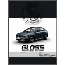 Flea Market Fiat Egea Cross Uyumlu Okyanus Mavi 405C - Profesyonel Çizik ve Taş Izi Giderici Rötuş Boyası 30ML.
