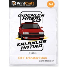 Palo Santo 21X25 cm Kırmızı Şahin Modeli Ütü ile Yapışan Dtf Transfer Baskı (A3)