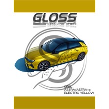 Flea Market Opel Astra Kült Sarı (Elektrik Sarı) Erv - Profesyonel Çizik ve Taş Izi Giderici Rötuş Boyası 30ML.