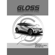 Flea Market Renault Megane E-Tech 369 Uyumlu Buz Beyazı - Çizik ve Taş Izi Giderici Rötuş Boyası 30ML.