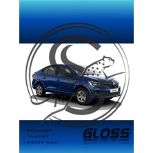 Flea Market Renault Taliant Uyumlu Demir Mavi Rqh - Profesyonel Çizik ve Taş Izi Giderici Rötuş Boyası 30ML.