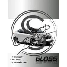 Flea Market Renault Taliant Arsenik Gri Kqa - Profesyonel Çizik ve Taş Izi Giderici Rötuş Boyası 30ML.
