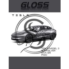 Flea Market Tesla Model 3 Quicksilver (Civa Grisi) PN00 - Profesyonel Rötuş Boyası 30ML.