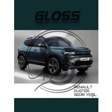 Flea Market Renault Duster Sedir Yeşili Dqk Uyumlu - Profesyonel Çizik ve Taş Izi Giderici Rötuş Boyası 30ML.