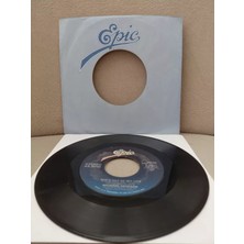 Plakperest Mıchael Jackson  – She’s Out Of My Life / Get On The Floor -  1980 Usa Basım 45’lik Plak-Dönem Plak