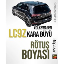 Flea Market Volkswagen LC9Z - Kara Büyü - Profesyonel Rötüş Boyası - Taş Izi ve Çizik Giderici