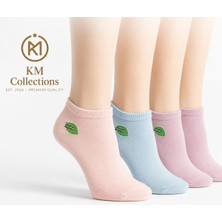 6'lı Paket Bambu Patik Çorap Özel Kokulu