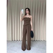 Moda Durağı Lendorf Takım Kahverengi
