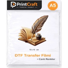 Palo Santo 17X17 cm Kahve ,kitap ve Çiçek Modeli Ütü ile Yapışan Dtf Transfer Baskı (A4)