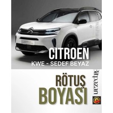 Flea Market Citroen C3 Aircross, Berlingo, C5 Aircross , C4, C4X, Sedefli Beyaz Kwe - Rötuş Boyası 25ML.