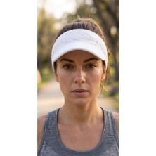 Kervan Pazarı Kadın Triko Esnek Tenis,golf,koşu Spor Vizör Şapka-Siperlik