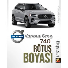 Flea Market Volvo 740 Vapour Grey , XC90, XC60, XC40, S90, S60, V90, V60, EX90, C40, EX30 Orj. Rötuş Boyası