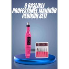 Eco Lounge Profesyonel Manikür Pedikür Seti Törpü Makinesi Protez Tırnak Çıkarma