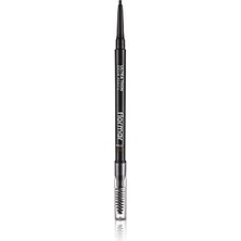 Elivora Ultra Thin Fırça Başlıklı & Asansörlü Ucu Ince Kaş Kalemi 003 Brown (3 Paketi)