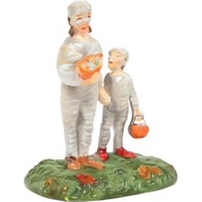 Elivora Department 56 Snow Village Bayramı Aksesuarları Anne Ikramları Heykelcik, 10 Cm, Çok Renkli