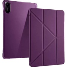 Mrt Teknik Newface Xiaomi Redmi Pad 2 Kalemlikli Mars Tablet Kılıfı - Mürdüm