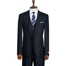 İlayda Emir Luxury, Blazer, Slim Fit, Çizgili, Erkek Takım Elbise