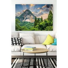 Elivora (PSTER15838) Dağ Doğa Manzara Kanvas Tablo 4 50 x 70