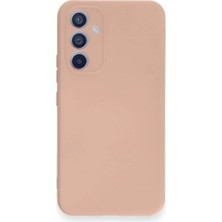 Motto Ticaret Mey Ithalat®  Samsung Galaxy A34 5g Kılıf Nano Içi Kadife Silikon - Pudra